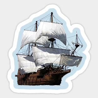 sailing ship Sticker